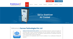 Desktop Screenshot of farmaxindia.com